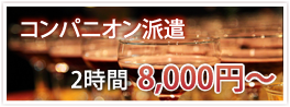 コンパニオン派遣2時間8000円～